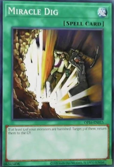 Miracle Dig [OP16-EN015] Common Yu-Gi-Oh!