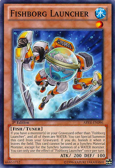 Fishborg Launcher [ABYR-EN096] Common Yu-Gi-Oh!
