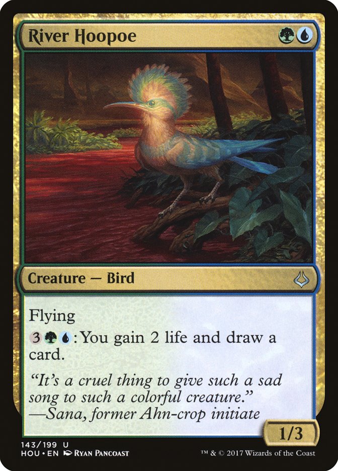 River Hoopoe [Hour of Devastation] Magic: The Gathering