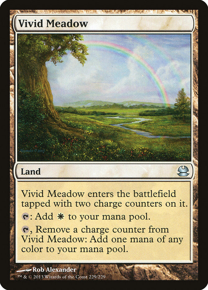 Vivid Meadow [Modern Masters] Magic: The Gathering