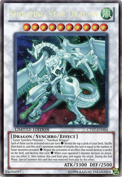 Shooting Star Dragon [CT07-EN004] Secret Rare Yu-Gi-Oh!