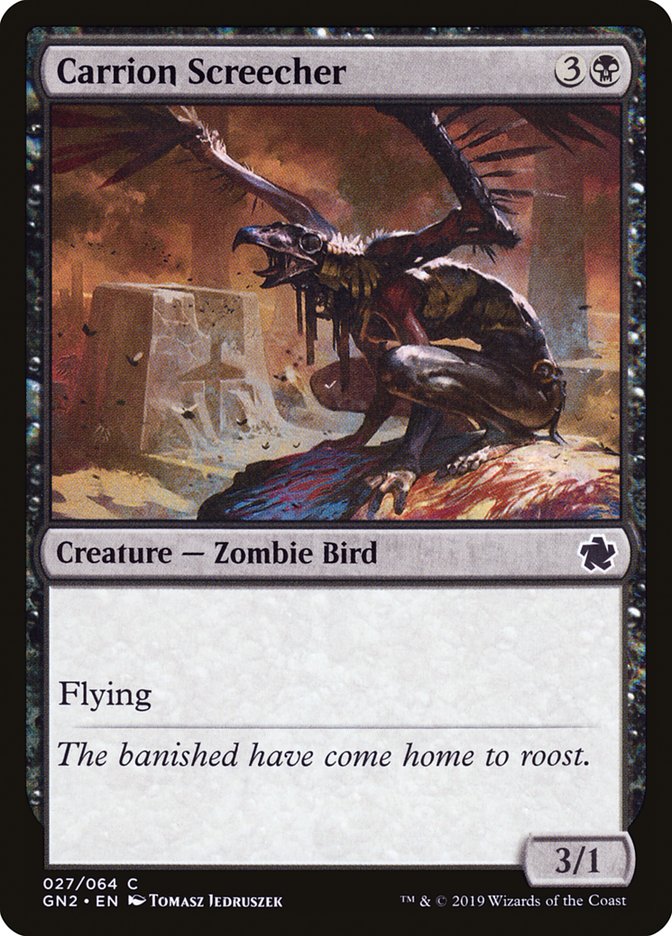 Carrion Screecher [Game Night 2019] Magic: The Gathering