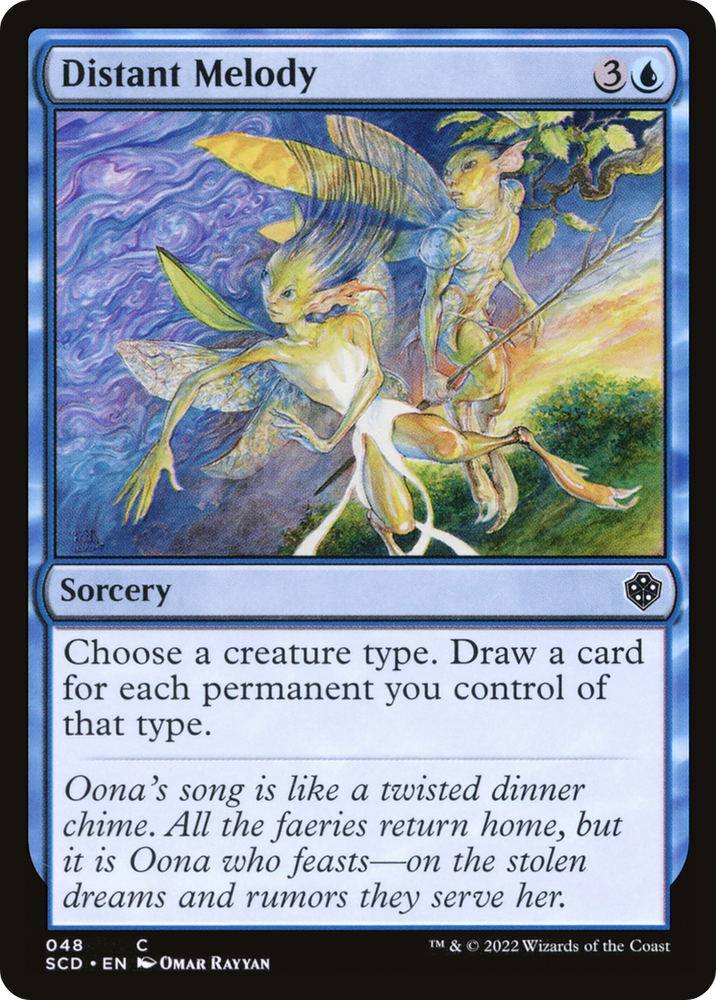 Distant Melody [Starter Commander Decks] Magic: The Gathering