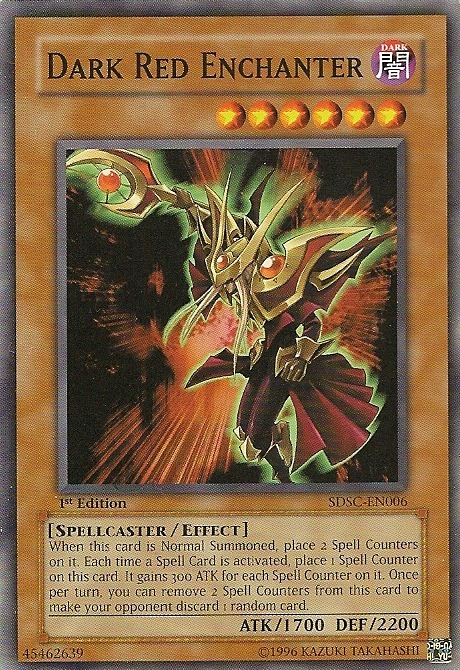 Dark Red Enchanter [SDSC-EN006] Common Yu-Gi-Oh!
