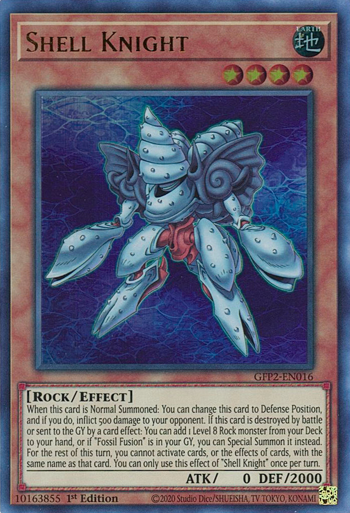 Shell Knight [GFP2-EN016] Ultra Rare Yu-Gi-Oh!
