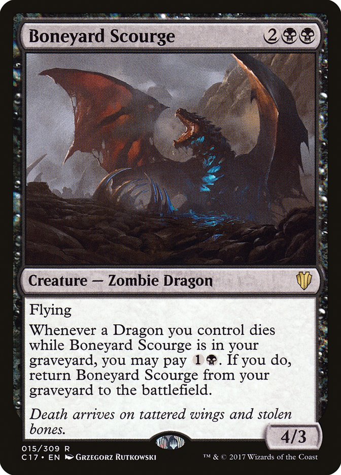 Boneyard Scourge [Commander 2017] Magic: The Gathering