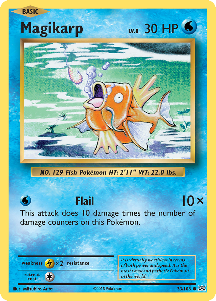 Magikarp (33/108) [XY: Evolutions] Pokémon