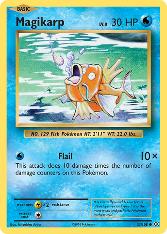 Magikarp (33/108) [XY: Evolutions] Pokémon