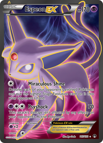 Espeon EX (117/122) [XY: BREAKpoint] Pokémon