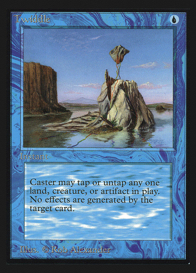 Twiddle [International Collectors' Edition] Magic: The Gathering