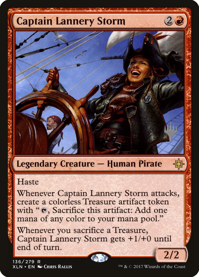 Captain Lannery Storm (Promo Pack) [Ixalan Promos] Magic: The Gathering