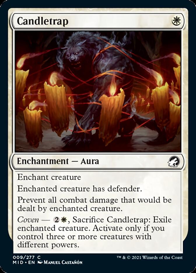 Candletrap [Innistrad: Midnight Hunt] Magic: The Gathering