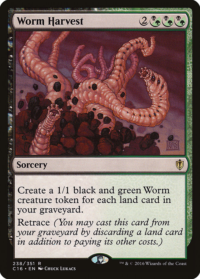 Worm Harvest [Commander 2016] Magic: The Gathering