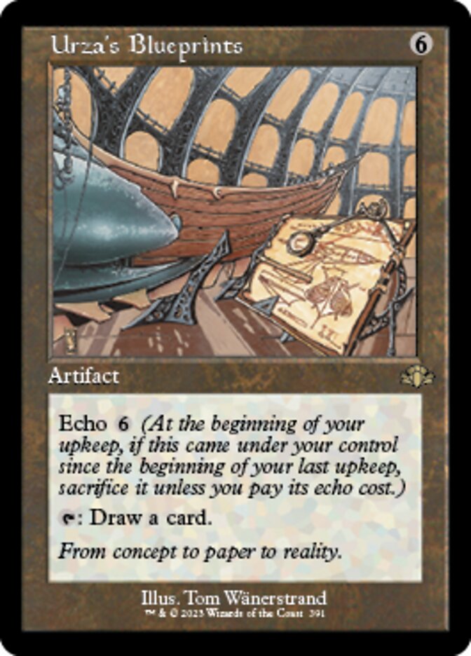 Urza's Blueprints (Retro) [Dominaria Remastered] Magic: The Gathering