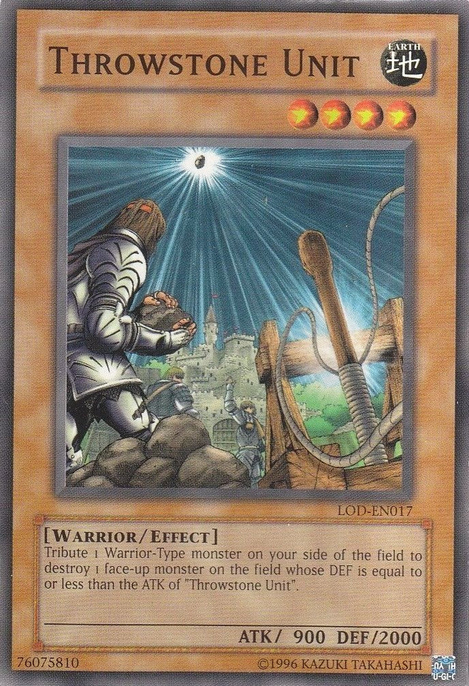 Throwstone Unit [LOD-EN017] Common Yu-Gi-Oh!