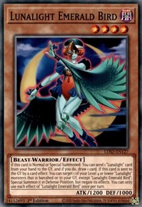 Lunalight Emerald Bird [LDS2-EN127] Common Yu-Gi-Oh!