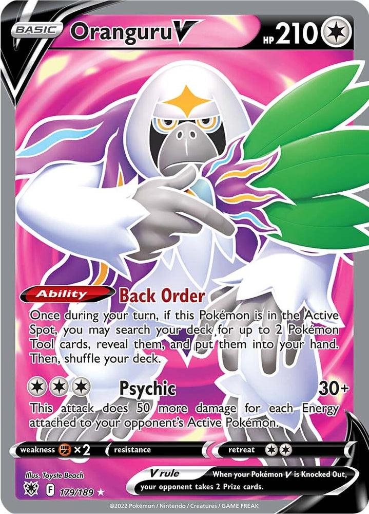 Oranguru V (179/189) [Sword & Shield: Astral Radiance] Pokémon