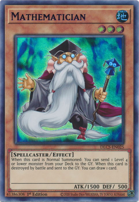 Mathematician (Purple) [DLCS-EN025] Ultra Rare Yu-Gi-Oh!