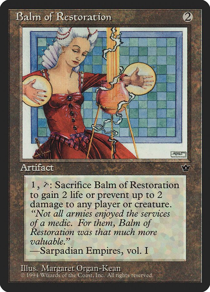 Balm of Restoration [Fallen Empires] Magic: The Gathering
