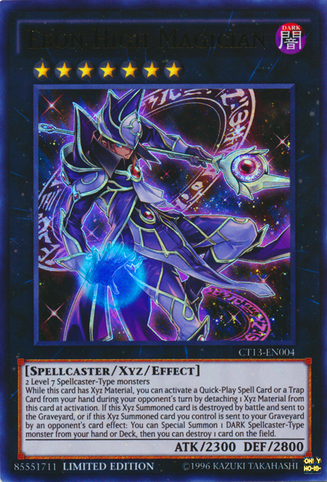 Ebon High Magician [CT13-EN004] Ultra Rare Yu-Gi-Oh!