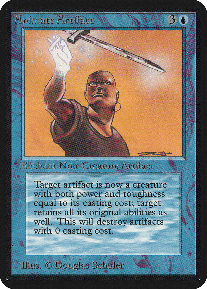 Animate Artifact [Alpha Edition] Magic: The Gathering