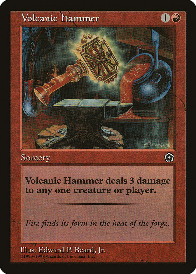 Volcanic Hammer [Portal Second Age] Magic: The Gathering