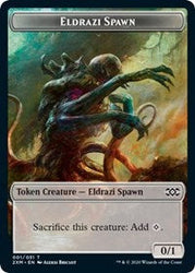 Eldrazi Spawn // Tuktuk the Returned Double-Sided Token [Double Masters Tokens] Magic: The Gathering