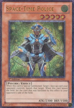 Space-Time Police [GENF-EN023] Ultimate Rare Yu-Gi-Oh!