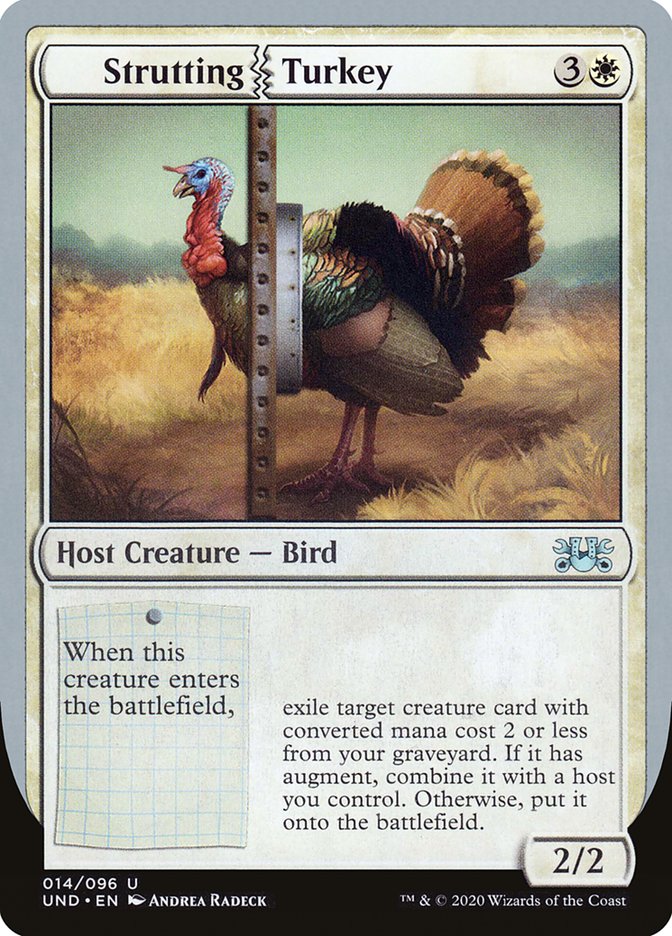 Strutting Turkey [Unsanctioned] Magic: The Gathering