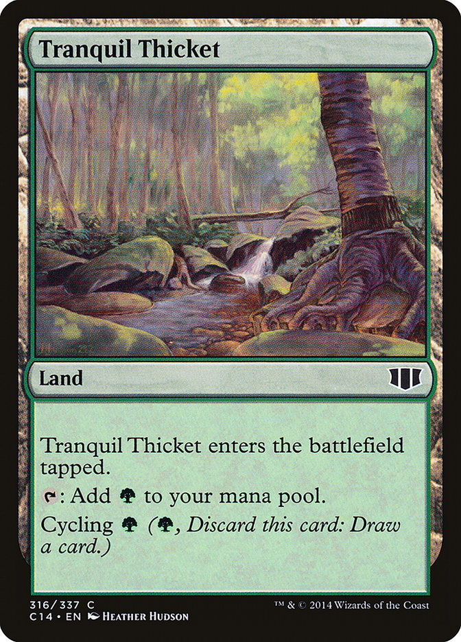 Tranquil Thicket [Commander 2014] Magic: The Gathering