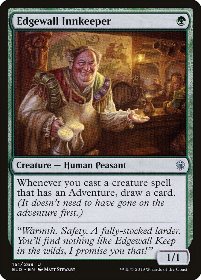 Edgewall Innkeeper [Throne of Eldraine] Magic: The Gathering