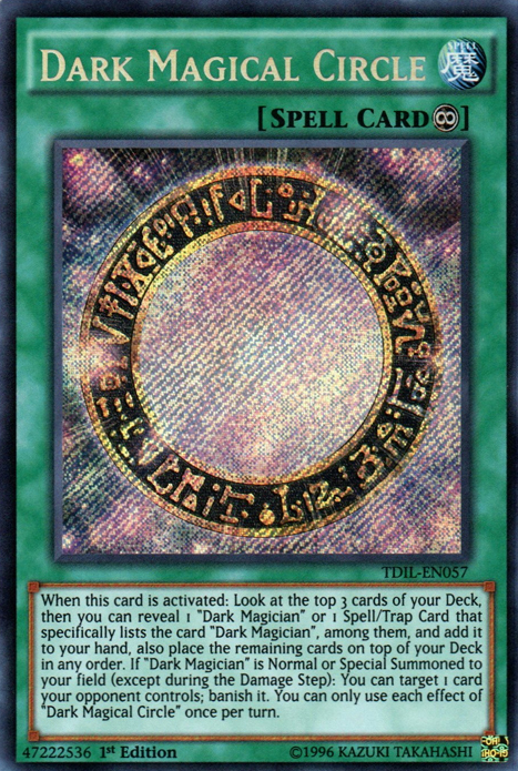Dark Magical Circle [TDIL-EN057] Secret Rare Yu-Gi-Oh!