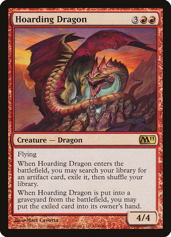 Hoarding Dragon [Magic 2011] Magic: The Gathering
