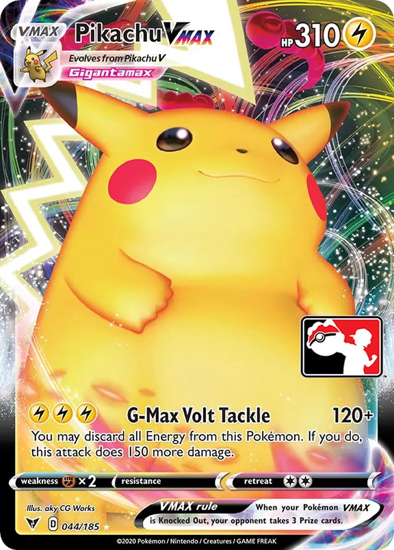 Pikachu VMAX (044/185) [Prize Pack Series One] Pokémon