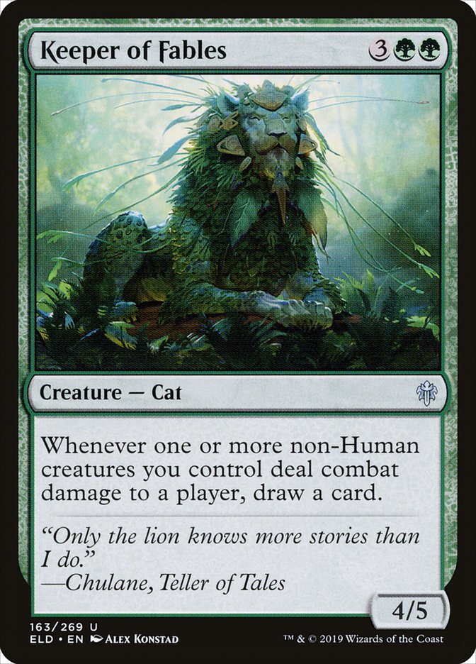 Keeper of Fables [Throne of Eldraine] Magic: The Gathering