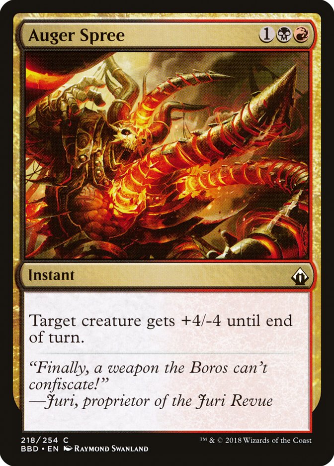 Auger Spree [Battlebond] Magic: The Gathering