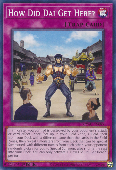 How Did Dai Get Here? [CYAC-EN085] Common Yu-Gi-Oh!