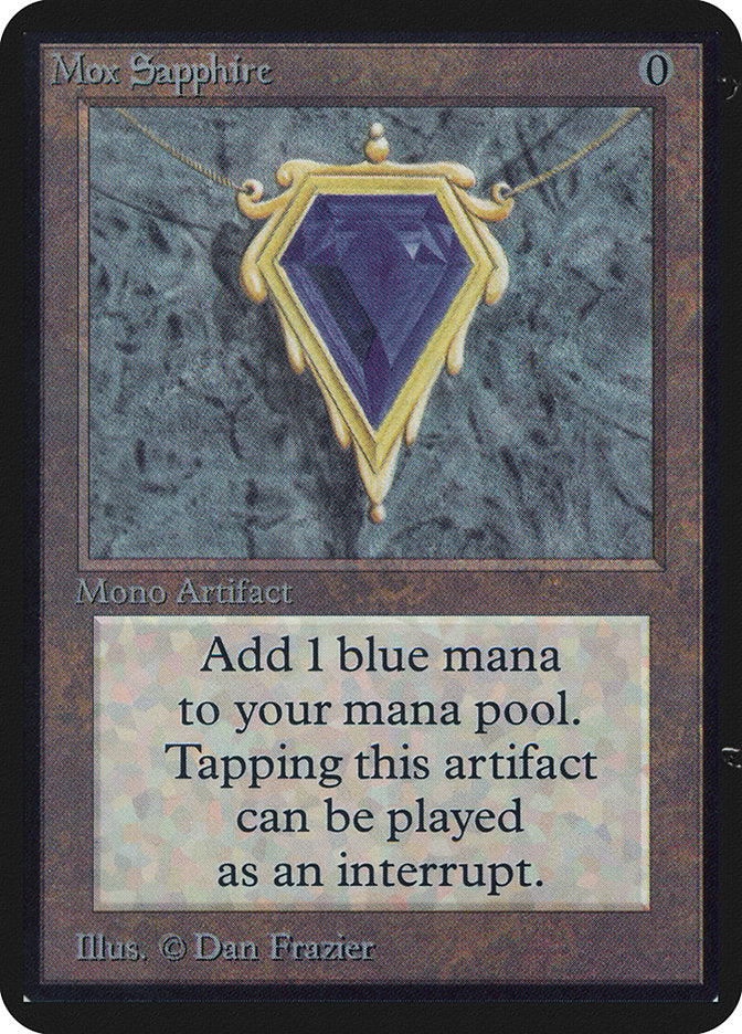 Mox Sapphire [Alpha Edition] Magic: The Gathering