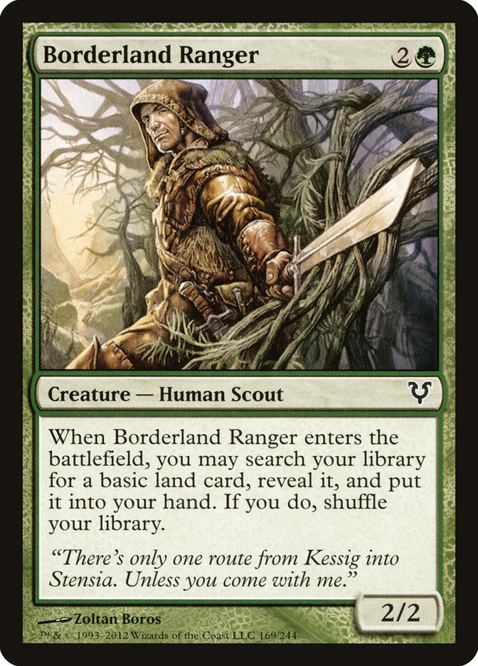 Borderland Ranger [Avacyn Restored] Magic: The Gathering