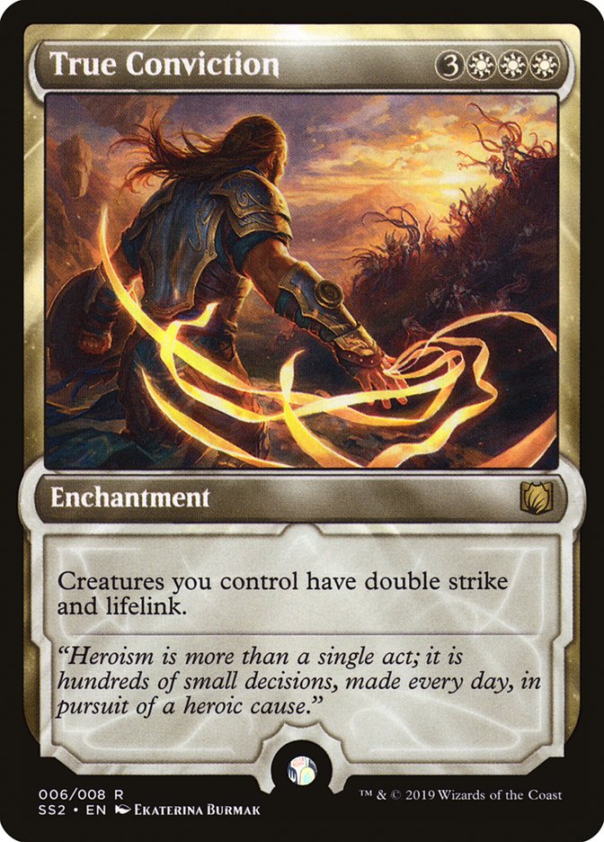 True Conviction [Signature Spellbook: Gideon] Magic: The Gathering