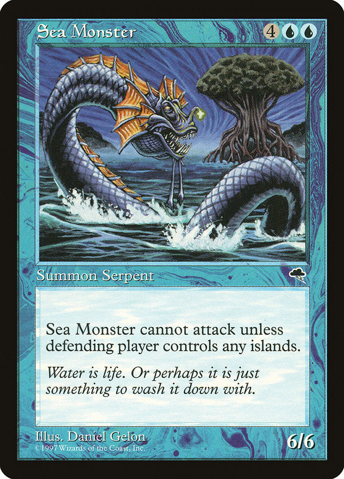 Sea Monster [Tempest] Magic: The Gathering