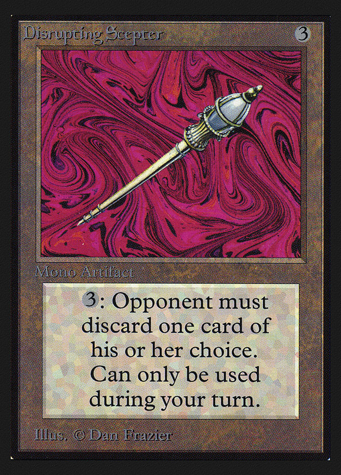 Disrupting Scepter [Collectors' Edition] Magic: The Gathering