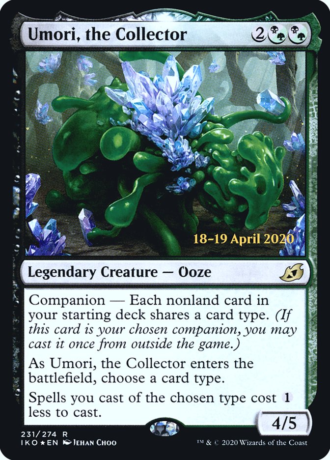 Umori, the Collector [Ikoria: Lair of Behemoths Prerelease Promos] Magic: The Gathering