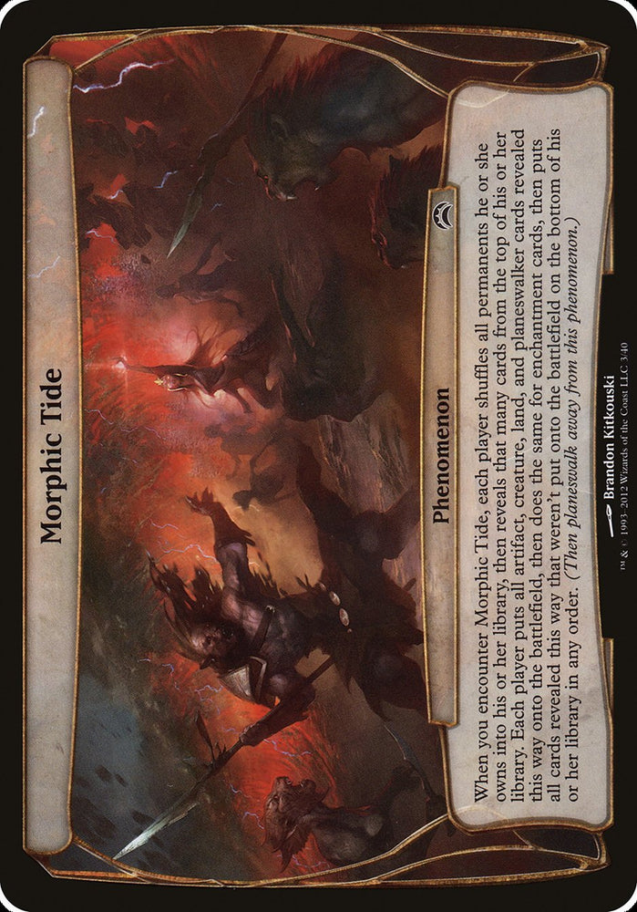 Morphic Tide (Planes) [Planechase 2012 Planes] Magic: The Gathering
