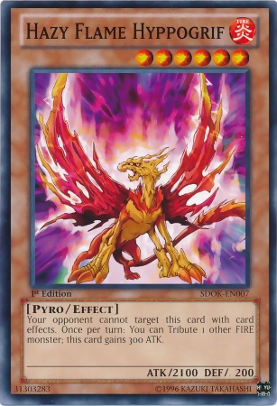 Hazy Flame Hyppogrif [SDOK-EN007] Common Yu-Gi-Oh!