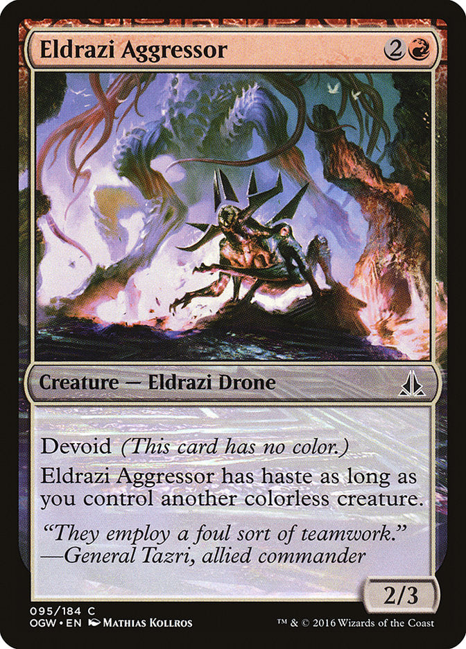Eldrazi Aggressor [Oath of the Gatewatch] Magic: The Gathering