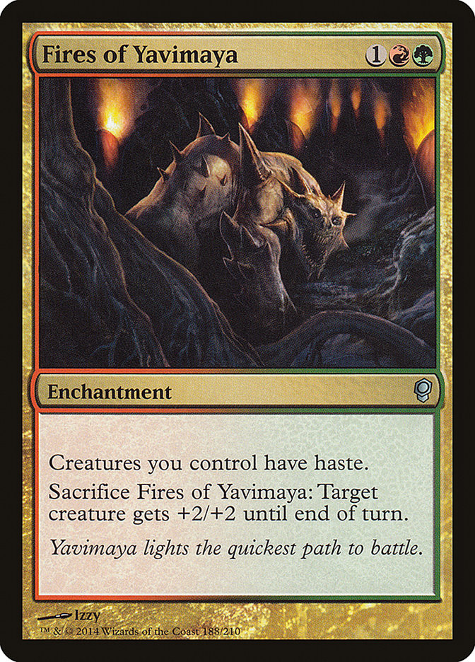 Fires of Yavimaya [Conspiracy] Magic: The Gathering