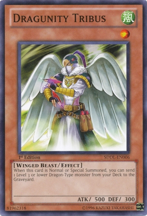 Dragunity Tribus [SDDL-EN006] Common Yu-Gi-Oh!