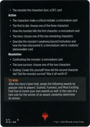 Into the Story: Horror Edition (Magic Minigame) [Innistrad: Midnight Hunt Minigame] Magic: The Gathering
