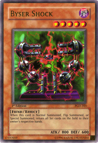 Byser Shock [PGD-103] Ultra Rare Yu-Gi-Oh!